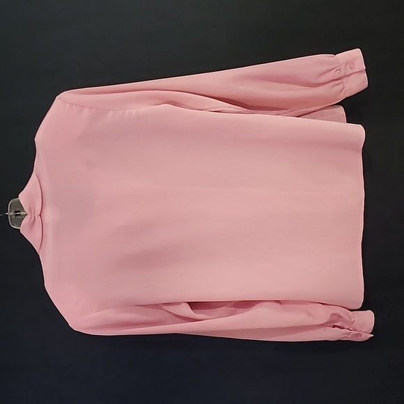 Vintage Pykettes Pink Blouse Top - Picture 5 of 6